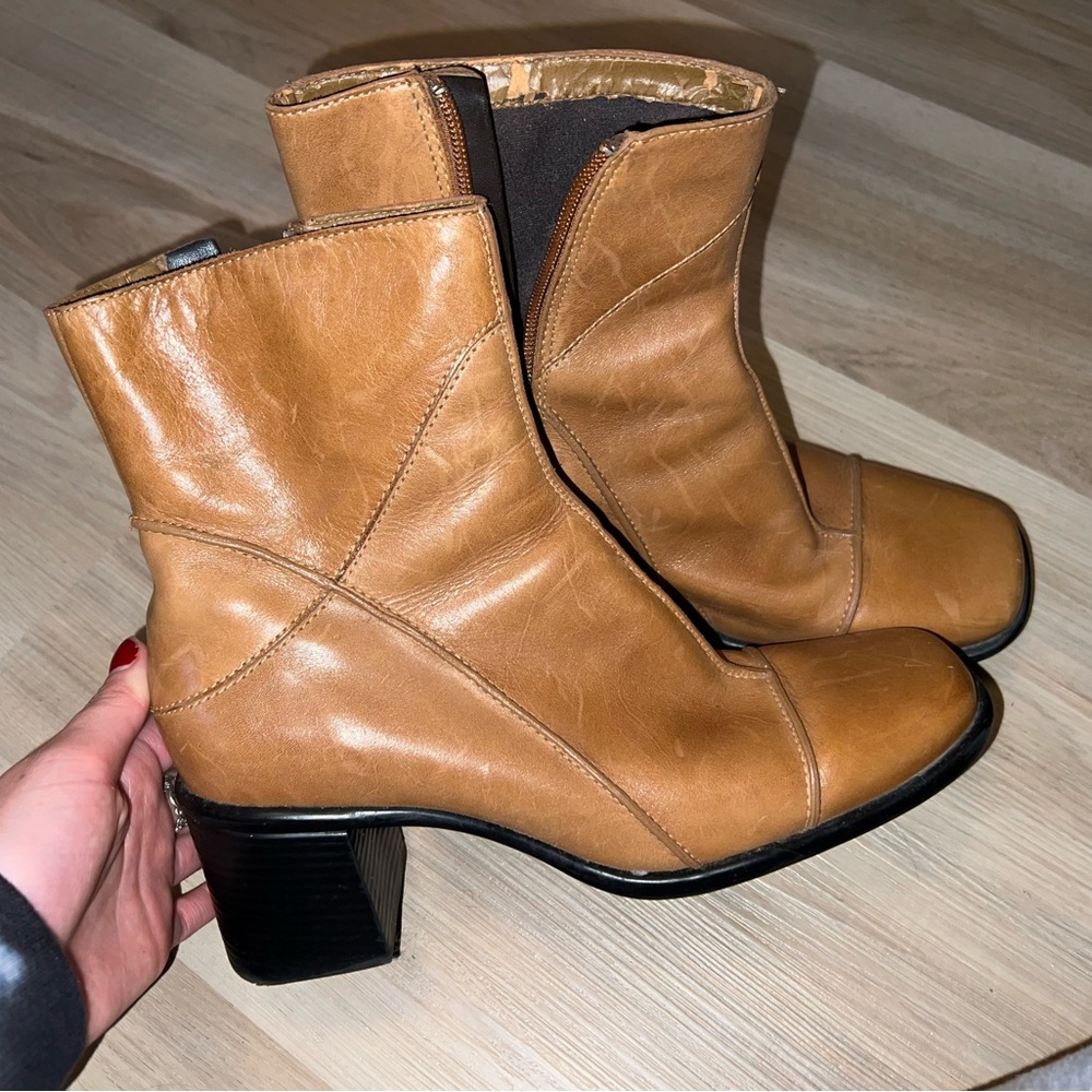 Tan Boots